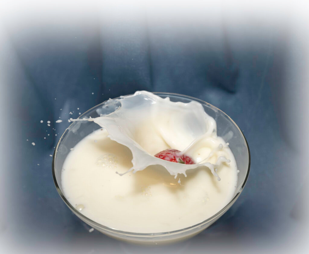 Perfect milk crown splash frozen in motion high speed photography fine art by Hadi Baradaran ArtQuestor